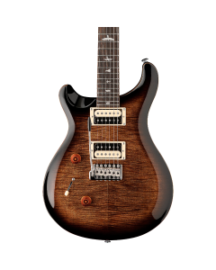 PRS SE Custom 24 Left-Handed Electric Guitar - Black Gold Sunburst