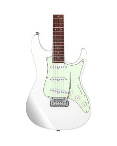Ibanez LM1L WH Luca Mantovanelli Signature Electric Guitar. Luna white with case