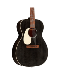 Martin 00017E Acoustic Electric Guitar. Left Handed Black Smoke w/SS