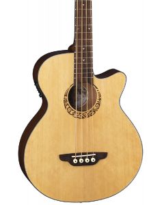 Luna Tribal 30" Acoustic-Electric Bass Guitar