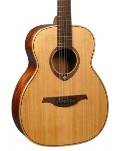 LAG TRAVEL-RC Tramontane Acoustic Travel Guitar. Red Ceder