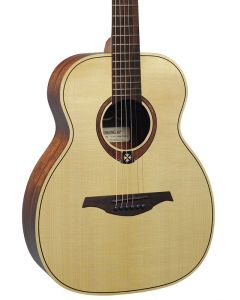 LAG TRAVEL-SP Tramontane Acoustic Travel Guitar. Natural Spruce