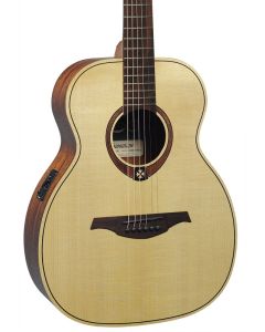 LAG TRAVEL-SPE Tramontane Acoustic Electric Guitar. Natural Spruce