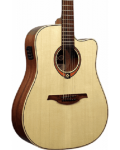LAG Tramontane T88DCE Dreadnought Cutaway Acoustic-Electric Guitar