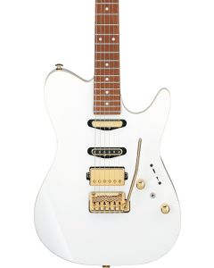 Ibanez LB1 WH Lari Basilio Signature Electric Guitar. White with Case