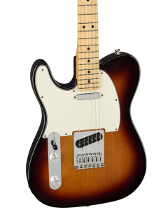 Fender Player Telecaster Left-Handed Electric Guitar. Maple FB, 3-Color Sunburst