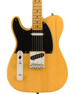 Squier Classic Vibe '50s Telecaster Left-Handed Electric Guitar. Maple FB, Butterscotch Blonde