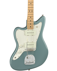 Fender American Pro Left-Handed Jazzmaster Electric Guitar. Maple FB, Sonic Gray