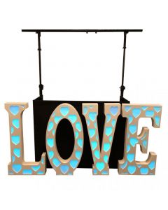 Eliminator DECORLOVE 45" Tall White LOVE letters