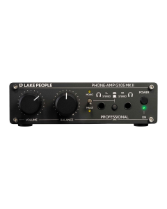 Lake People LP-G105-MKII Compact Studio Headphone Amplifier for 2 Headphones