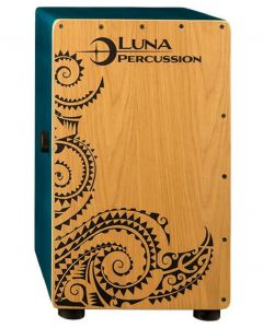 Luna Cajon with Bag. Teal