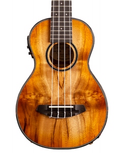 Breedlove Lu'au Concert Ukulele. Natural Shadow E Sitka-Myrtlewood