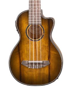 Breedlove Lu'au Concert Ukulele. Olive Burst CE Myrtlewood-Myrtlewood