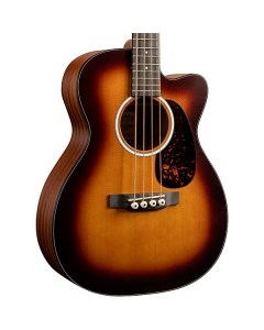 Martin 000C Jr E Bass Junior Series 000 Junior-14 Fret Cutaway Acoustic Electric Bass. Satin Burst Finish with Spruce Top. 11Y25000CJREBASSBURST