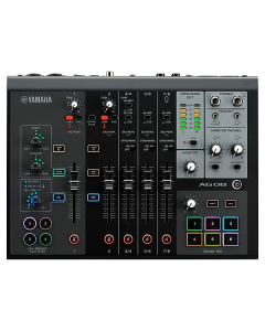 Yamaha AG08 Black 8-Channel Mixer/Usb Interface For Ios/Mac/Pc TGF33