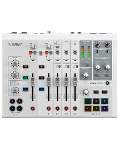 Yamaha AG08 White 8-Channel Mixer/Usb Interface For Ios/Mac/Pc TGF33