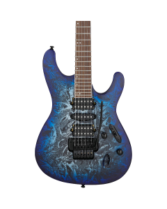 Ibanez S770CZM Solidbody Electric Guitar Cosmic Blue Frozen Matte