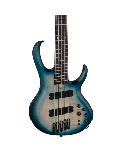 Ibanez BTB705LM CTL Bass Workshop 5 String Electric Bass. Cosmic Blue Starburst Low Gloss TGF33