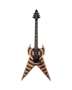 Schecter Warhammer FR Electric Guitar. Norse Dragon Bullseye RawTop