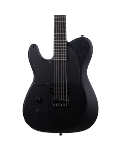 Schecter PT Electric Guitar. Black Ops Left Handed Satin Black Open Pore