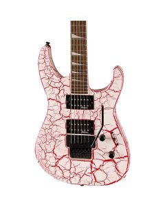 Jackson X Series Soloist Electric Guitar SLX DX, Laurel Fingerboard, Bloodshot Crackle