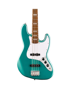 Squier Affinity Series Active Jazz 4-string Bass, Laurel Fingerboard, White Pickguard, Mystic Sea Foam Green