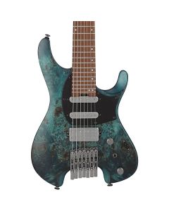 Ibanez Q547PB COL 7 String Electric Guitar. Cosmic Blue Low Gloss