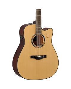 Yamaha Tag3 C Dreadnought-Style Transacoustic, Solid Sitka Spruce Top, Solid Mahogany Back And Sides With Reverb, Chorus And Delay Effects, Looper And Bluetooth Audio; Soft Case; Natural