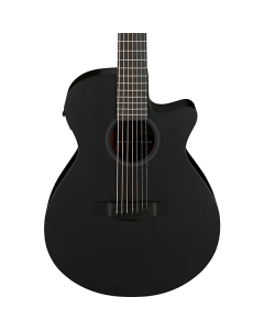 Ibanez AEG721 7-String Acoustic-Electric Guitar - Black Out TGF33
