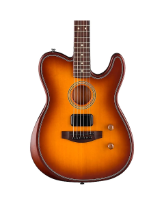 Fender Acoustasonic Standard Telecaster Electric Guitar. Honey Burst TGF33