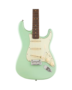 Fender American Ultra Luxe Vintage '60s Stratocaster Electric Guitar. Rosewood Fingerboard, Surf Green