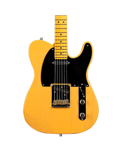 Fender American Ultra Luxe Vintage '50s Telecaster Electric Guitar. Maple Fingerboard, Butterscotch Blonde TGF33