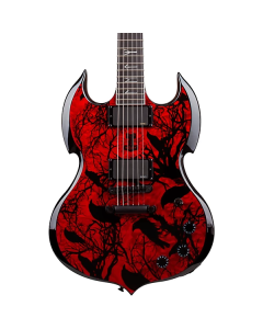 Schecter Barbarian Electric Guitar. Blood Raven.  TGF33