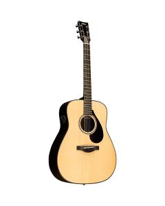 Yamaha Fg Folk AcousticGuitar.  W/Atmosfeel Pickup System; Adirondack Spruce Top; Indian Rosewood Back And Sides; Hardshell Case; Natural