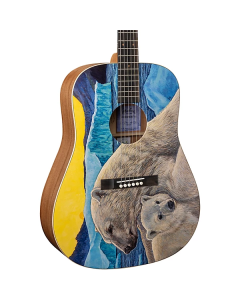 Martin D Biosphere IIISpecial Edition D-14 Fret Acoustic Guitar. Satin Custom Ink with Sitka Spruce Top. 10DBIOSPHEREIII