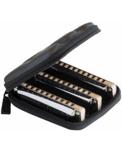 Suzuki M-20-MP 3 Piece Manji Harmonica Set With Case
