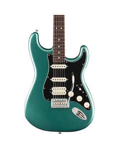 Fender American Professional Classic Stratocaster HSS Electric Guitar. Rosewood Fingerboard, Faded Sherwood Green Metallic