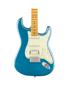 Fender American Professional Classic Stratocaster HSS Electric Guitar. Maple Fingerboard, Faded Lake Placid Blue
