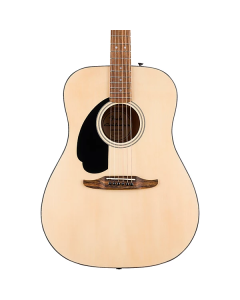Fender California Standard Redondo Left-Handed Acoustic Guitar. Spruce Top, Black Pickguard, Natural TGF33