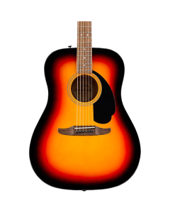 Fender California Standard Redondo Acoustic Guitar. Spruce Top, Black Pickguard, 3-Color Sunburst TGF33