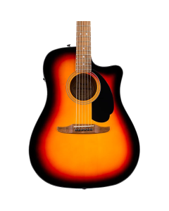 Fender California Standard Redondo CE Acoustic Guitar. Spruce Top, Black Pickguard, 3-Color Sunburst TGF33