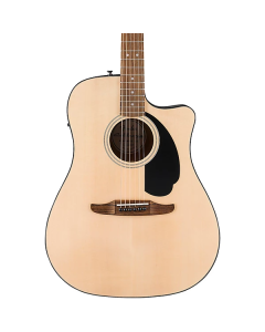 Fender California Standard Redondo CE Acoustic Guitar. Spruce Top, Black Pickguard, Natural TGF33
