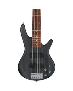 Ibanez Gio GSR206TGF 6-string Electric Bass Guitar - Transparent Gray Flat