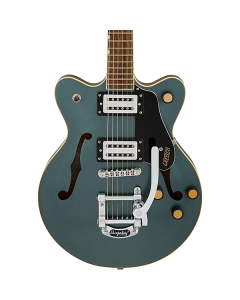 Gretsch G2655T Streamliner Center Block Jr. Double-Cut Guitar with Bigsby, Laurel Fingerboard, Gunmetal TGF33