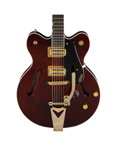 Gretsch Limited Edition Abbey Road Studiomatic Hollow Body Guitar with Bigsby and Gold Hardware, Ebony Fingerboard, Classic Walnut Stain