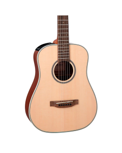 Takamine GP3HSE NS Travel Size Dreadnought Acoustic Electric Guitar. Natural Satin