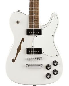 Fender Jim Adkins JA-90 Telecaster Thinline Electric Guitar. Laurel FB, White