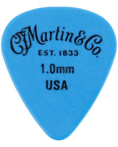 Martin Guitar Delrin Pick Pack 12dz BLUE 1.0MM