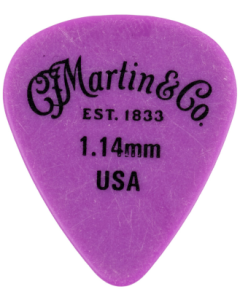 Martin Guitar Delrin Pick Pack 12dz PURPLE 1.14MM