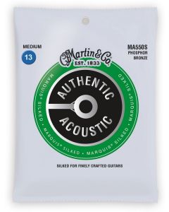 Martin MA550S Marquis Silked Phosphor Bronze Acoustic Strings 13-56